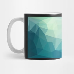 Ocean Blue Surfer Beach Pattern Mug